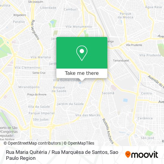 Rua Maria Quitéria / Rua Marquêsa de Santos map