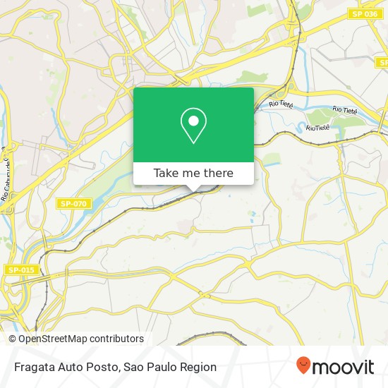 Fragata Auto Posto map