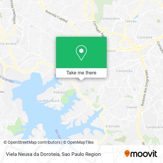 Viela Neusa da Doroteia map