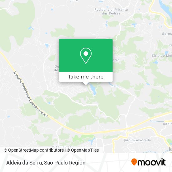 Aldeia da Serra map
