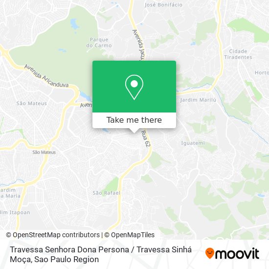 Travessa Senhora Dona Persona / Travessa Sinhá Moça map