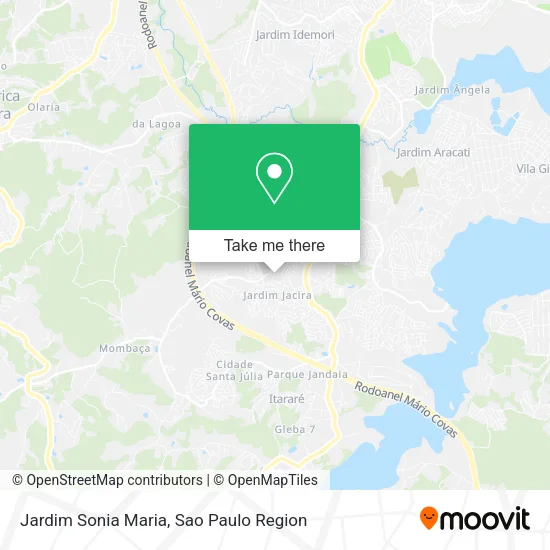 Jardim Sonia Maria map