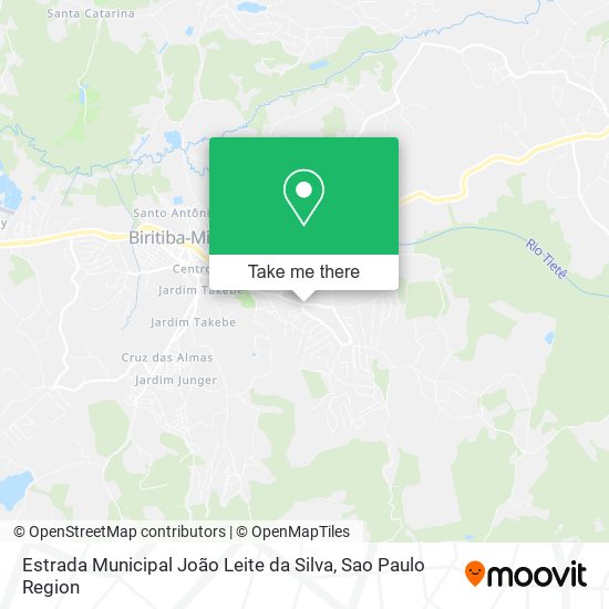 Estrada Municipal João Leite da Silva map