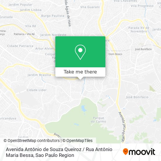 Avenida Antônio de Souza Queiroz / Rua Antônio Maria Bessa map