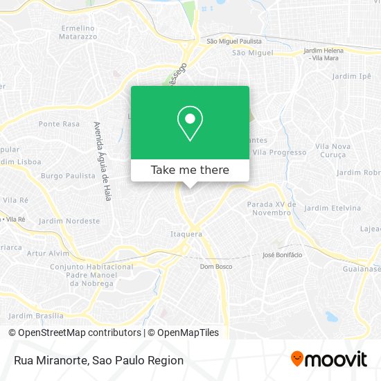 Rua Miranorte map