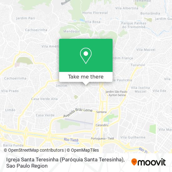 Igreja Santa Teresinha (Paróquia Santa Teresinha) map