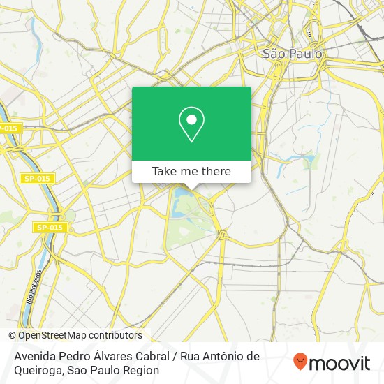 Mapa Avenida Pedro Álvares Cabral / Rua Antônio de Queiroga