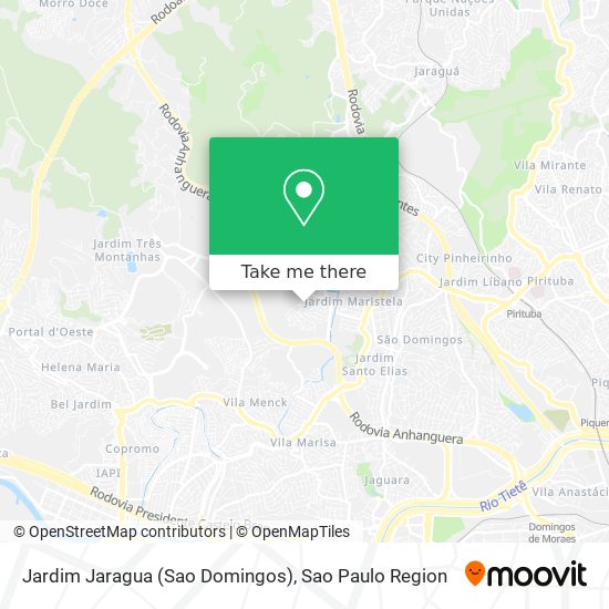 Jardim Jaragua (Sao Domingos) map