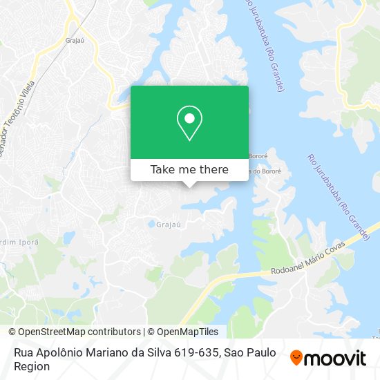 Rua Apolônio Mariano da Silva 619-635 map