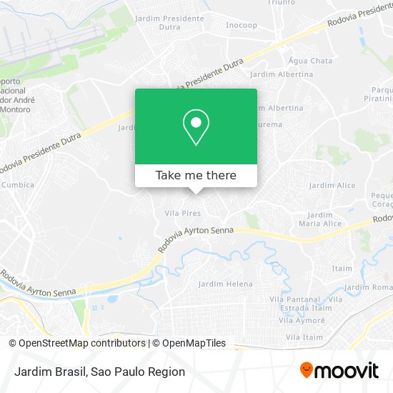 Jardim Brasil map