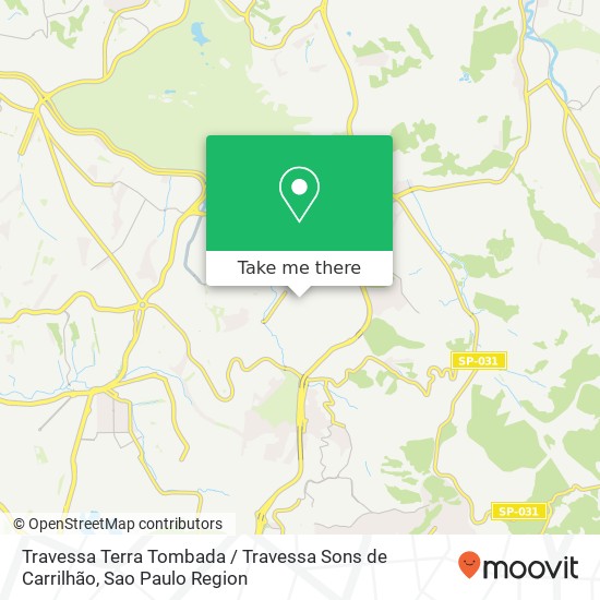 Travessa Terra Tombada / Travessa Sons de Carrilhão map