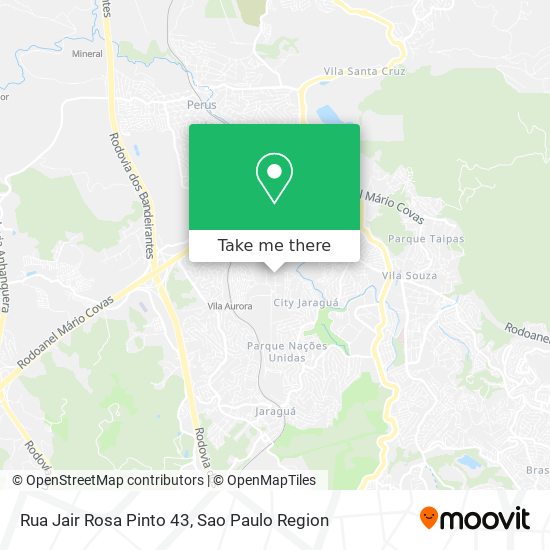 Rua Jair Rosa Pinto 43 map
