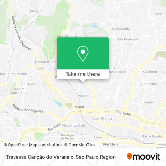 Travessa Canção do Veraneio map