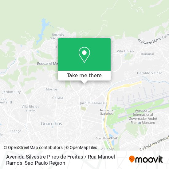 Avenida Silvestre Pires de Freitas / Rua Manoel Ramos map