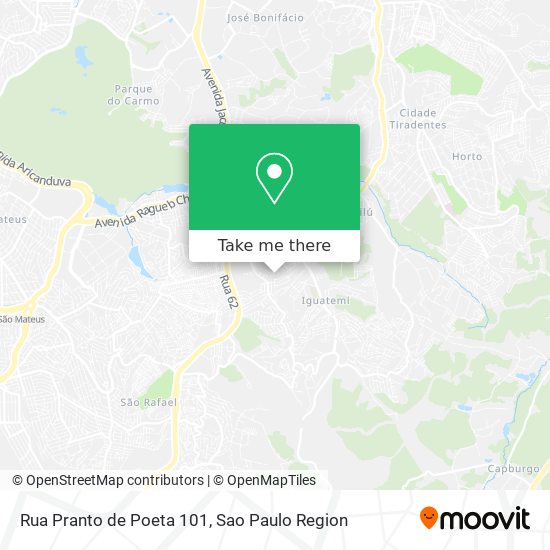 Rua Pranto de Poeta 101 map