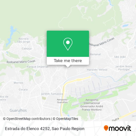 Estrada do Elenco 4252 map
