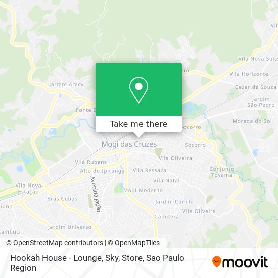 Hookah House - Lounge, Sky, Store map