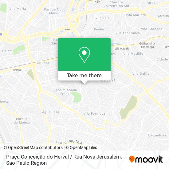 Praça Conceição do Herval / Rua Nova Jerusalém map
