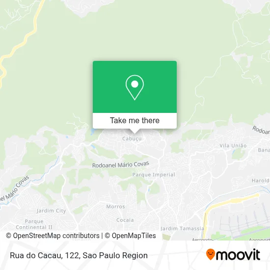 Rua do Cacau, 122 map