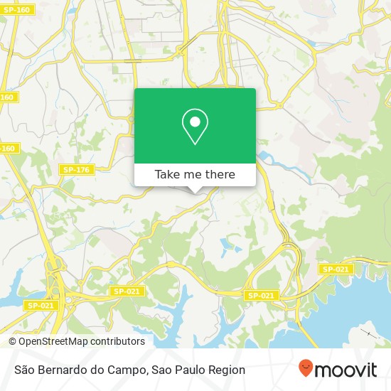 São Bernardo do Campo map