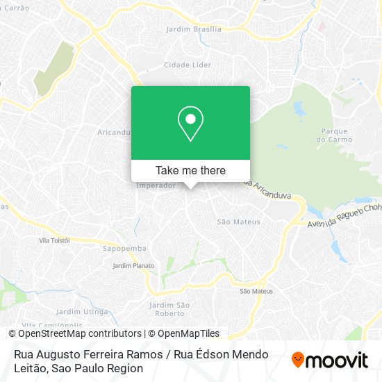 Rua Augusto Ferreira Ramos / Rua Édson Mendo Leitão map