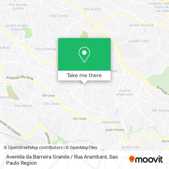 Avenida da Barreira Grande / Rua Arambaré map