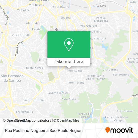 Rua Paulinho Nogueira map