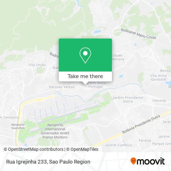 Mapa Rua Igrejinha 233