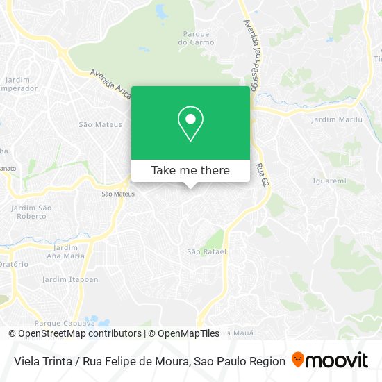 Viela Trinta / Rua Felipe de Moura map