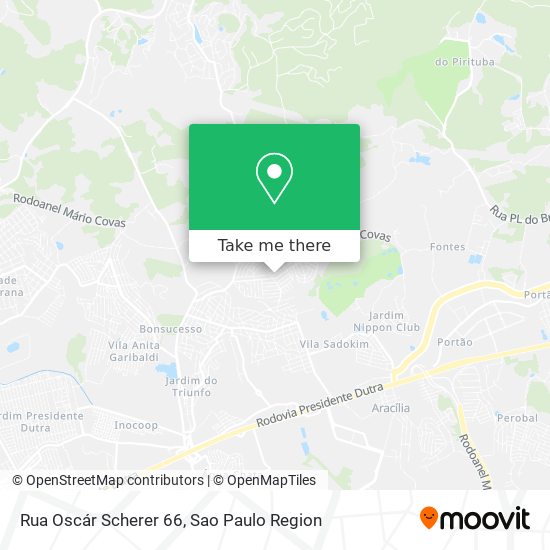 Rua Oscár Scherer 66 map