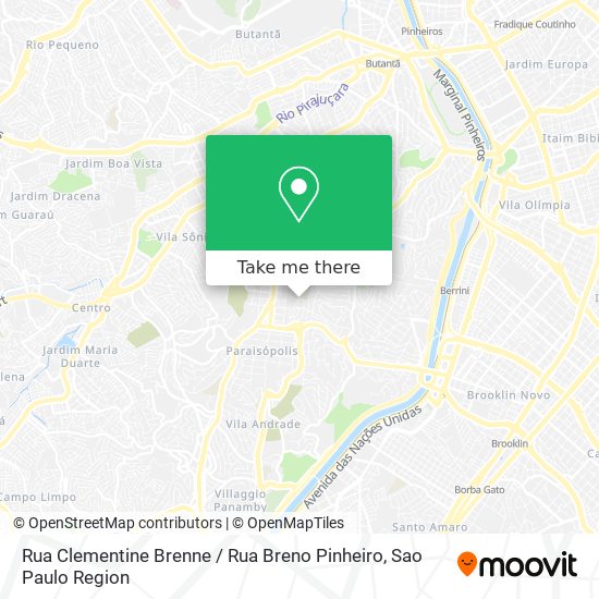 Rua Clementine Brenne / Rua Breno Pinheiro map