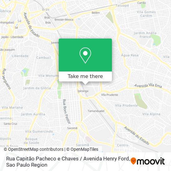 Rua Capitão Pacheco e Chaves / Avenida Henry Ford map