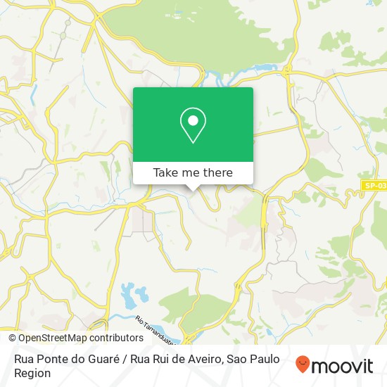 Rua Ponte do Guaré / Rua Rui de Aveiro map