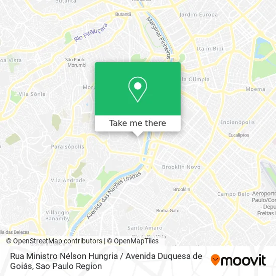 Rua Ministro Nélson Hungria / Avenida Duquesa de Goiás map