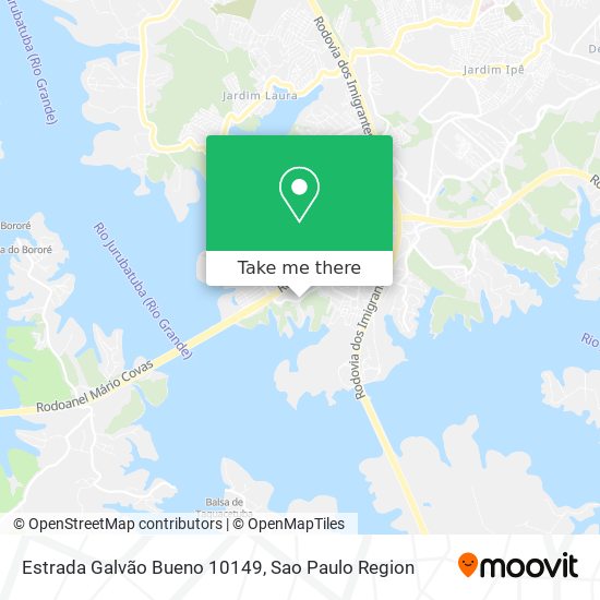 Mapa Estrada Galvão Bueno 10149
