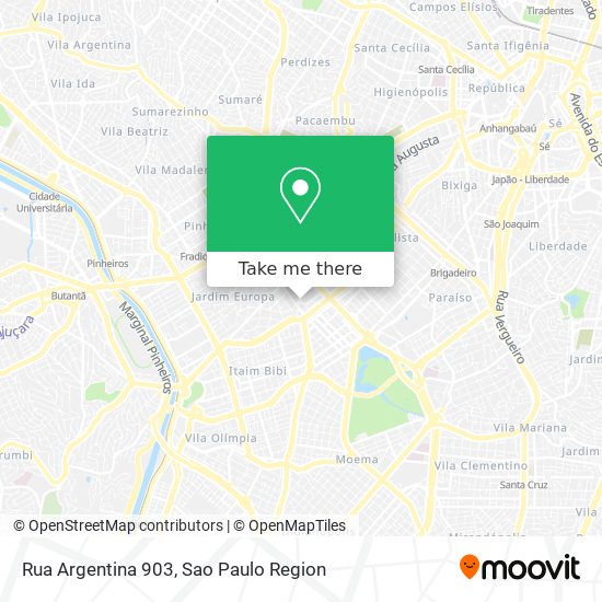 Mapa Rua Argentina 903