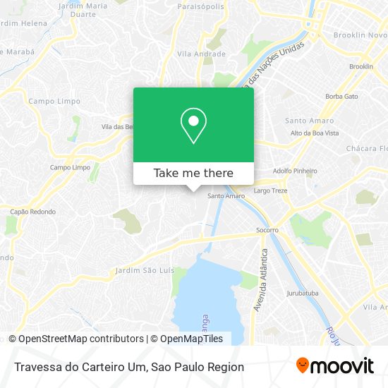 Travessa do Carteiro Um map