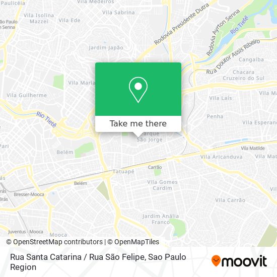 Rua Santa Catarina / Rua São Felipe map