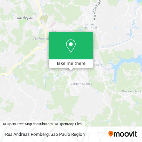 Rua Andréas Romberg map