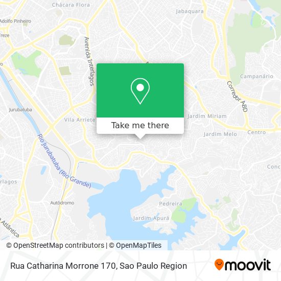 Rua Catharina Morrone 170 map