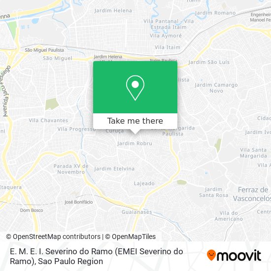 E. M. E. I. Severino do Ramo (EMEI Severino do Ramo) map