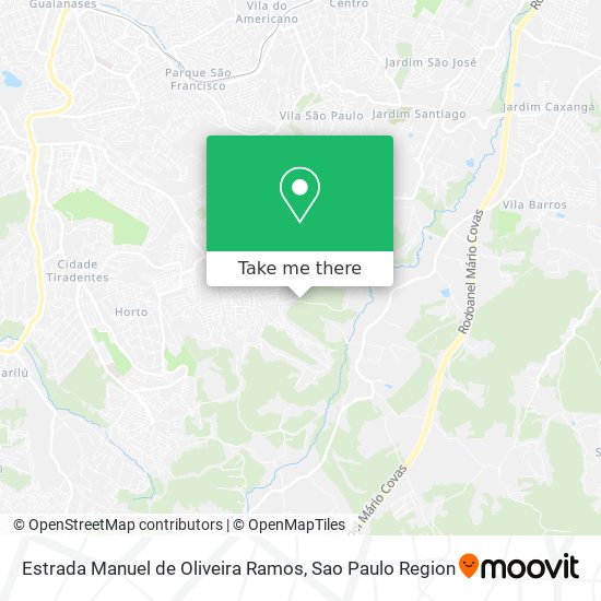 Estrada Manuel de Oliveira Ramos map