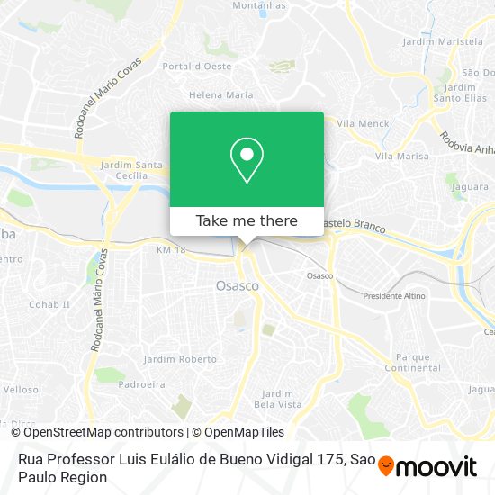 Rua Professor Luis Eulálio de Bueno Vidigal 175 map
