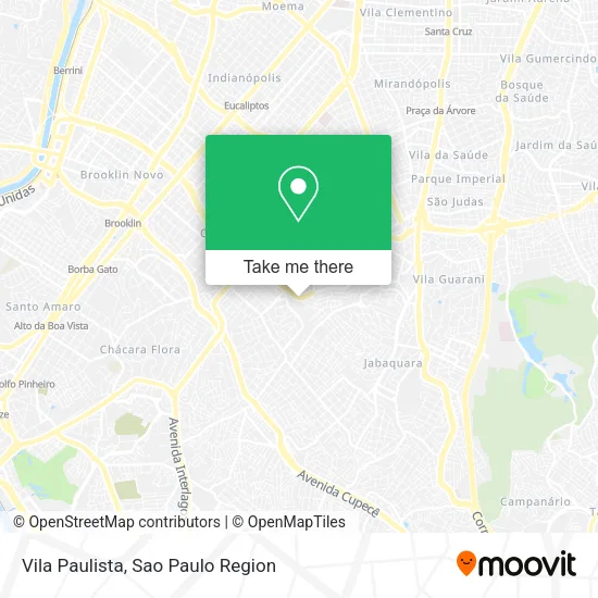 Vila Paulista map