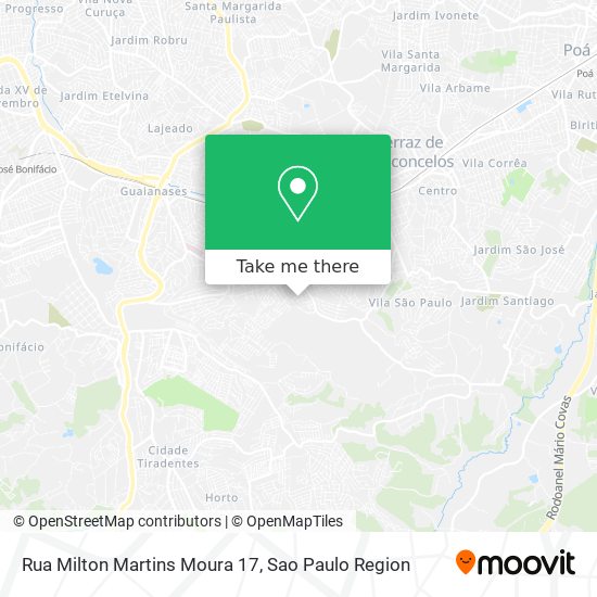 Rua Milton Martins Moura 17 map