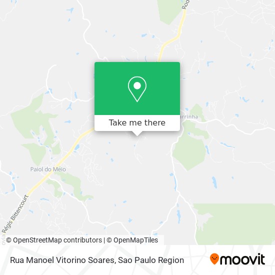 Rua Manoel Vitorino Soares map