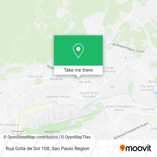 Rua Gota de Sol 108 map