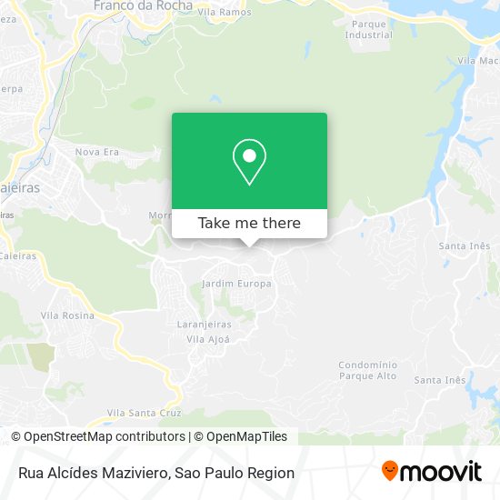Rua Alcídes Maziviero map