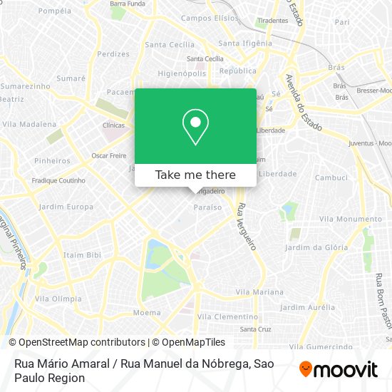 Rua Mário Amaral / Rua Manuel da Nóbrega map