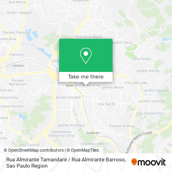 Rua Almirante Tamandaré / Rua Almirante Barroso map